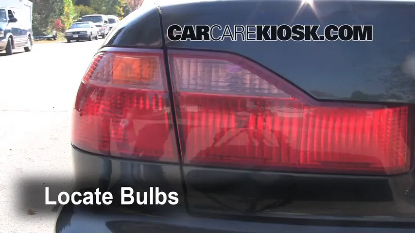 2000 Honda Accord EX 2.3L 4 Cyl. Sedan (4 Door) Lights Tail Light (replace bulb)